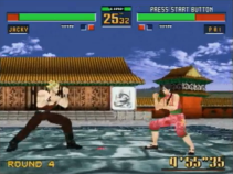 Virtua Fighter 2 on Saturn